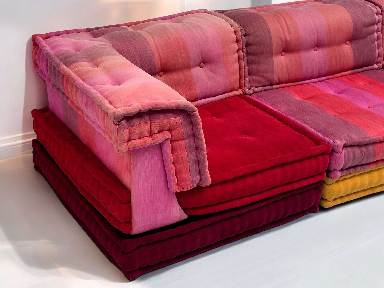 Mah Jong Sofa by Kenzo Takada for Roche Bobois, 2000s - Image 3