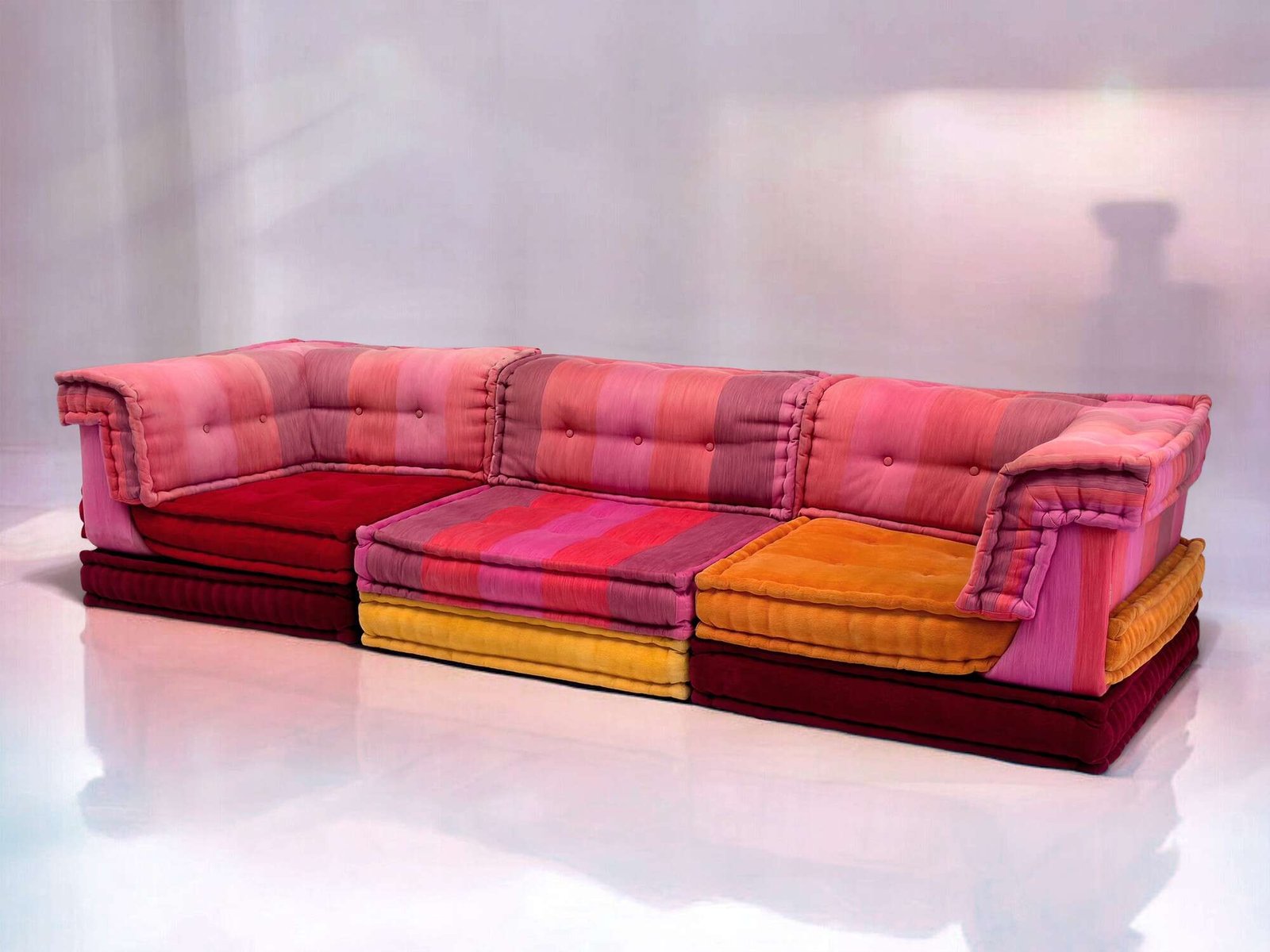 Mah Jong Sofa by Kenzo Takada for Roche Bobois, 2000s