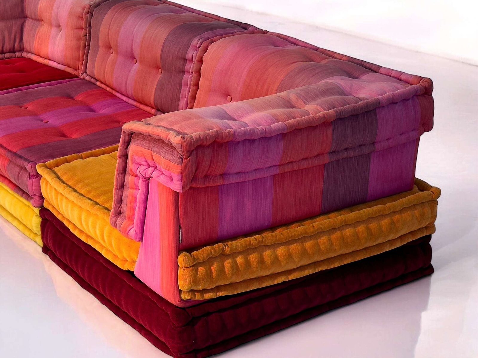 Mah Jong Sofa by Kenzo Takada for Roche Bobois, 2000s - Image 14
